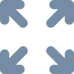 Expand Arrows SVG Icon